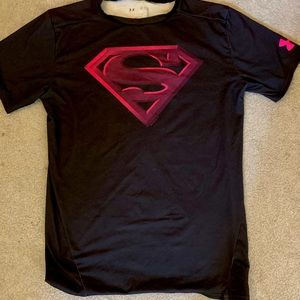 Awesome Super Woman Under Armour dry fit tshirt